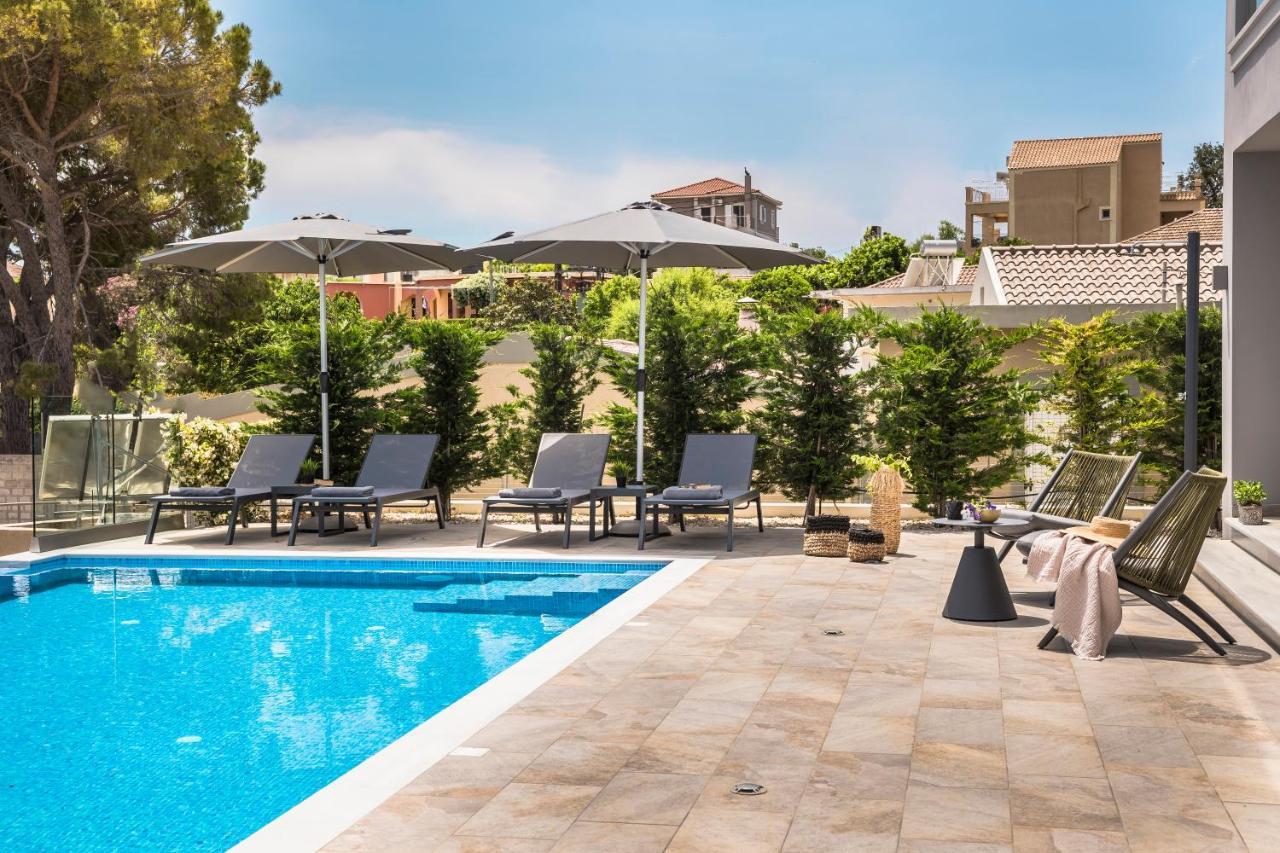 Anthelia Villa Livathos  エクステリア 写真